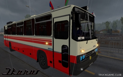Мод "Ikarus 250-59 Lux" для Euro Truck Simulator 2