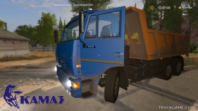 Мод "КамАЗ-6520-029 v1.0" для Farming Simulator 2017