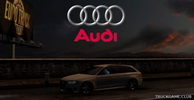 Мод "Audi A4 Avant 2010" для Euro Truck Simulator 2