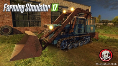 Мод "ДТ-75 Стогомёт" для Farming Simulator 2017
