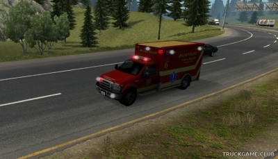 Мод "Ai American Special Vehicles v1.1" для American Truck Simulator