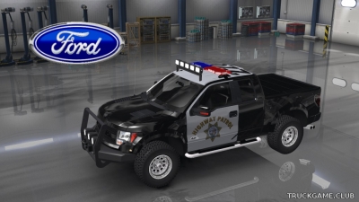 Мод "Ford F150 SVT Raptor v2.3" для American Truck Simulator