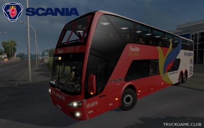 Мод "Scania Panoramico DD 6x2" для Euro Truck Simulator 2
