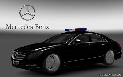Мод "Mercedes CLS 2013" для Euro Truck Simulator 2