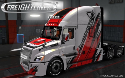 Мод "Freightliner Cascadia 2018 v4.5.1" для Euro Truck Simulator 2