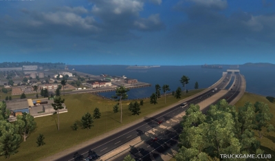 Мод "Coast to Coast v2.4.1" для American Truck Simulator
