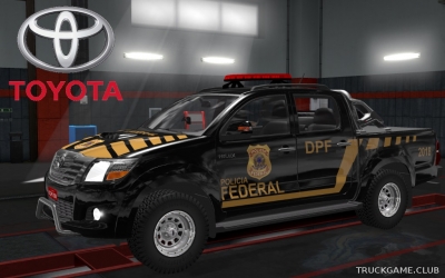 Мод "Toyota HiLux 2016 v2.0" для Euro Truck Simulator 2
