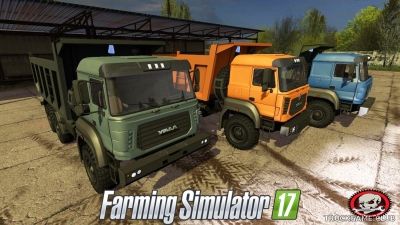Мод "Урал-М Самосвал v1.0" для Farming Simulator 2017
