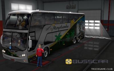 Мод "Busscar Panoramico DD 6x2 2006" для Euro Truck Simulator 2