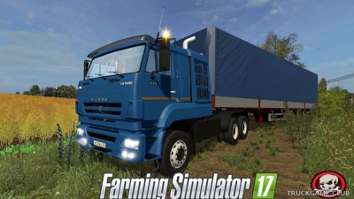 Мод "КамАЗ-65226 v1.0" для Farming Simulator 2017