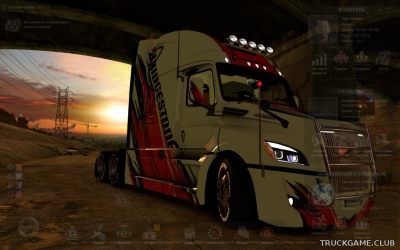 Мод "ATS Desktop Background For ETS2" для Euro Truck Simulator 2