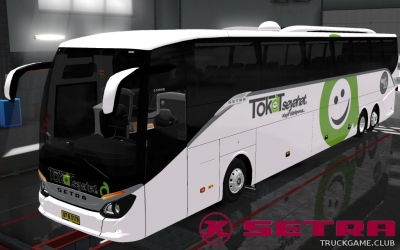 Мод "Setra 519 HDH 2018 v4.0" для Euro Truck Simulator 2
