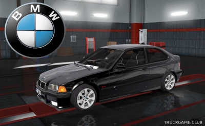 Мод "BMW E36 Compact" для Euro Truck Simulator 2