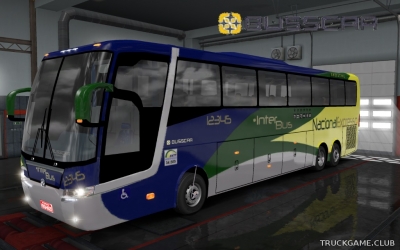 Мод "Busscar Elegance 360" для Euro Truck Simulator 2