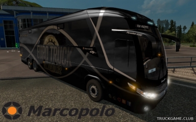 Мод "Marcopolo Paradiso G7 1200 6x2 v2.6" для Euro Truck Simulator 2