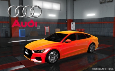 Мод "Audi A7 Sportback 2018" для Euro Truck Simulator 2