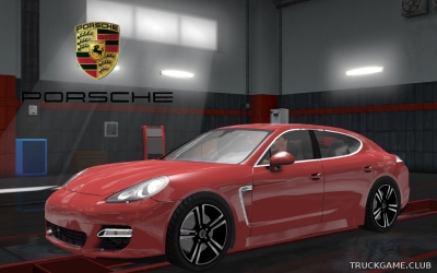 Мод "Porsche Panamera Turbo S" для Euro Truck Simulator 2