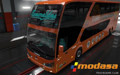 Мод "Modasa Zeus II DD 6x2" для Euro Truck Simulator 2