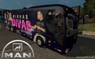 Мод "MAN Lion Coach" для Euro Truck Simulator 2
