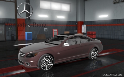 Мод "Mercedes CL65 AMG" для Euro Truck Simulator 2