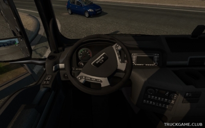 Мод "Animated Steering Wheel" для Euro Truck Simulator 2