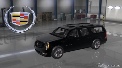 Мод "Cadillac Escalade ESV" для American Truck Simulator