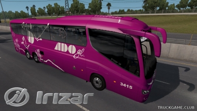 Мод "Irizar I8 ADO GL Skin" для American Truck Simulator