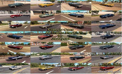 Мод "Classic Ai traffic pack by Jazzycat v1.9" для American Truck Simulator