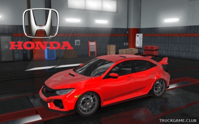 Мод "Honda Civic FC5 & TypeR 2017" для Euro Truck Simulator 2