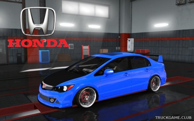 Мод "Honda Civic FD6 v2.0" для Euro Truck Simulator 2