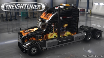 Мод "Freightliner Coronado" для American Truck Simulator