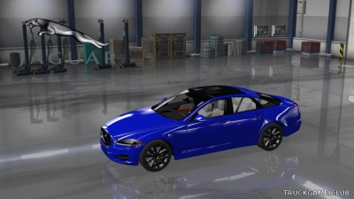 Мод "Jaguar XJ 2014" для American Truck Simulator