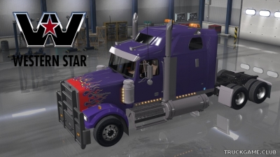 Мод "Western Star 4900 FA" для American Truck Simulator
