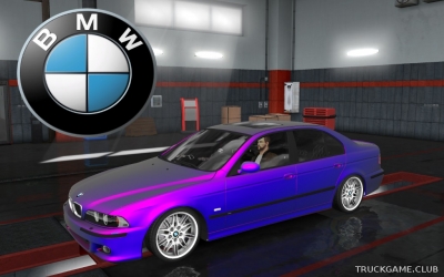 Мод "BMW M5 E39 1998" для Euro Truck Simulator 2