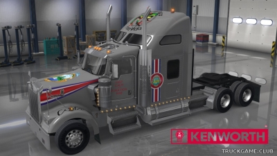 Мод "Kenworth W900 Vamos Tikos Costa Rica Skin" для American Truck Simulator