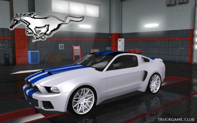 Мод "Ford Mustang NFS" для Euro Truck Simulator 2