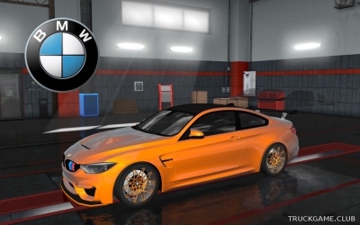 Мод "BMW M3 / M4" для Euro Truck Simulator 2