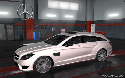 Мод "Mercedes C Estate" для Euro Truck Simulator 2