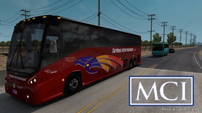 Мод "MCI J4500" для American Truck Simulator