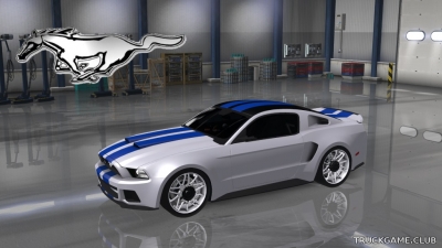 Мод "Ford Mustang NFS" для American Truck Simulator
