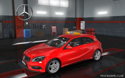 Мод "Mercedes A45" для Euro Truck Simulator 2