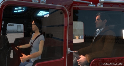 Мод "Improved Drivers" для American Truck Simulator