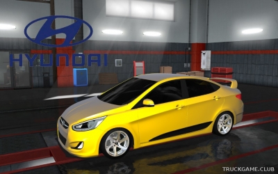 Мод "Hyundai Accent" для Euro Truck Simulator 2