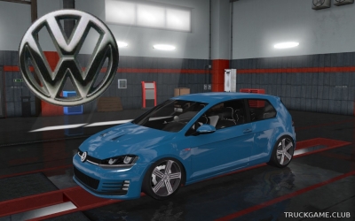 Мод "Volkswagen Golf 7 R Line" для Euro Truck Simulator 2