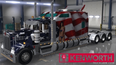 Мод "Kenworth W900 Long" для American Truck Simulator