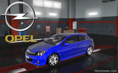 Мод "Opel Astra H GTC / OPC" для Euro Truck Simulator 2