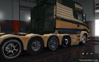 Мод "Tire Pack for All Truck v2.0" для Euro Truck Simulator 2