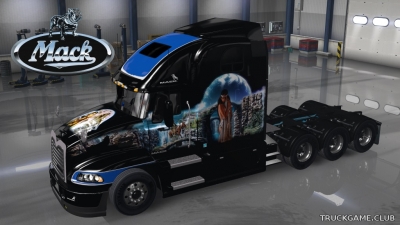 Мод "Mack CHU / CXU Pinnacle" для American Truck Simulator