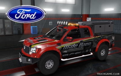 Мод "Ford F150 SVT Raptor v2.5" для Euro Truck Simulator 2