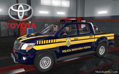 Мод "Toyota HiLux 2016" для Euro Truck Simulator 2